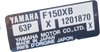 Motor YAMAHA 150XB