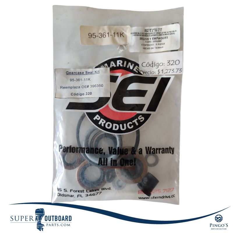 KIT SELLOS DE TRANSMISION J8/9,9/15HP 396350