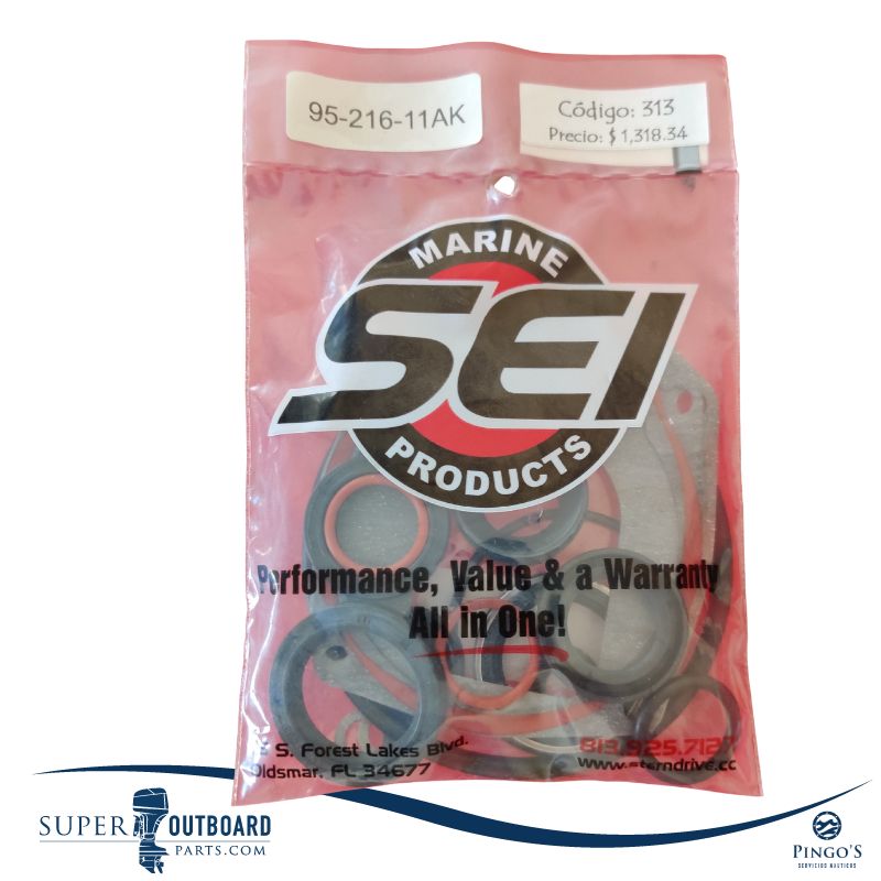 SELLOS TRANSMISION MERCURY 200/225/250/300HP 86575A 5