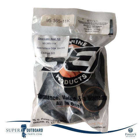 KIT SELLOS DE TRANSMISION EVINRUDE 25/28HP 2T O396352